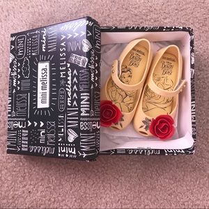 Mini Melissa Beauty and the Beast Yellow Rose